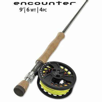 ORVIS ENCOUNTER 9' FLY ROD OUTFIT – 239 Flies