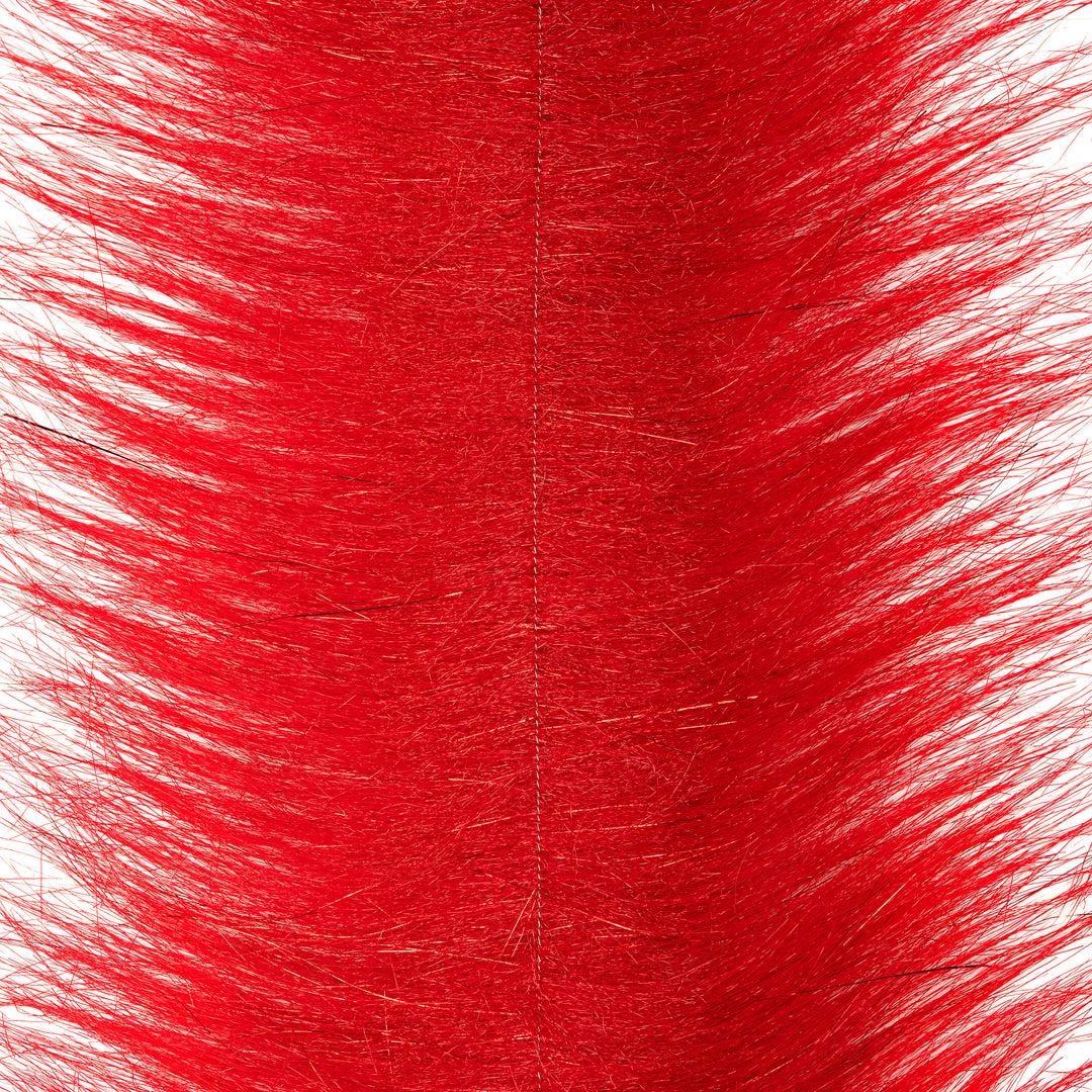 EP Craft Fur Brush 3" - Bright Red/ Red
