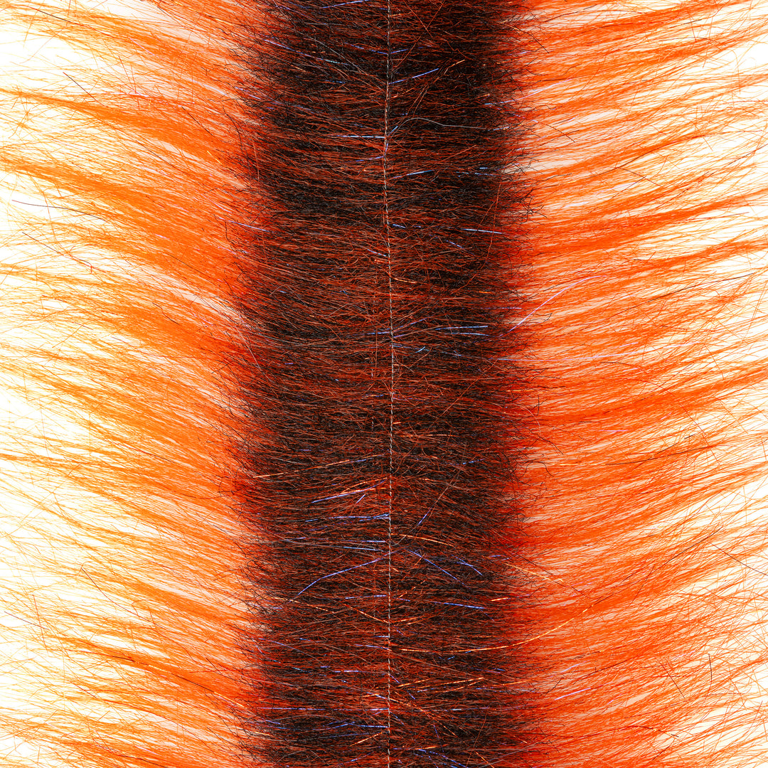 EP Craft Fur Brush 3" - FL Orange/ Black