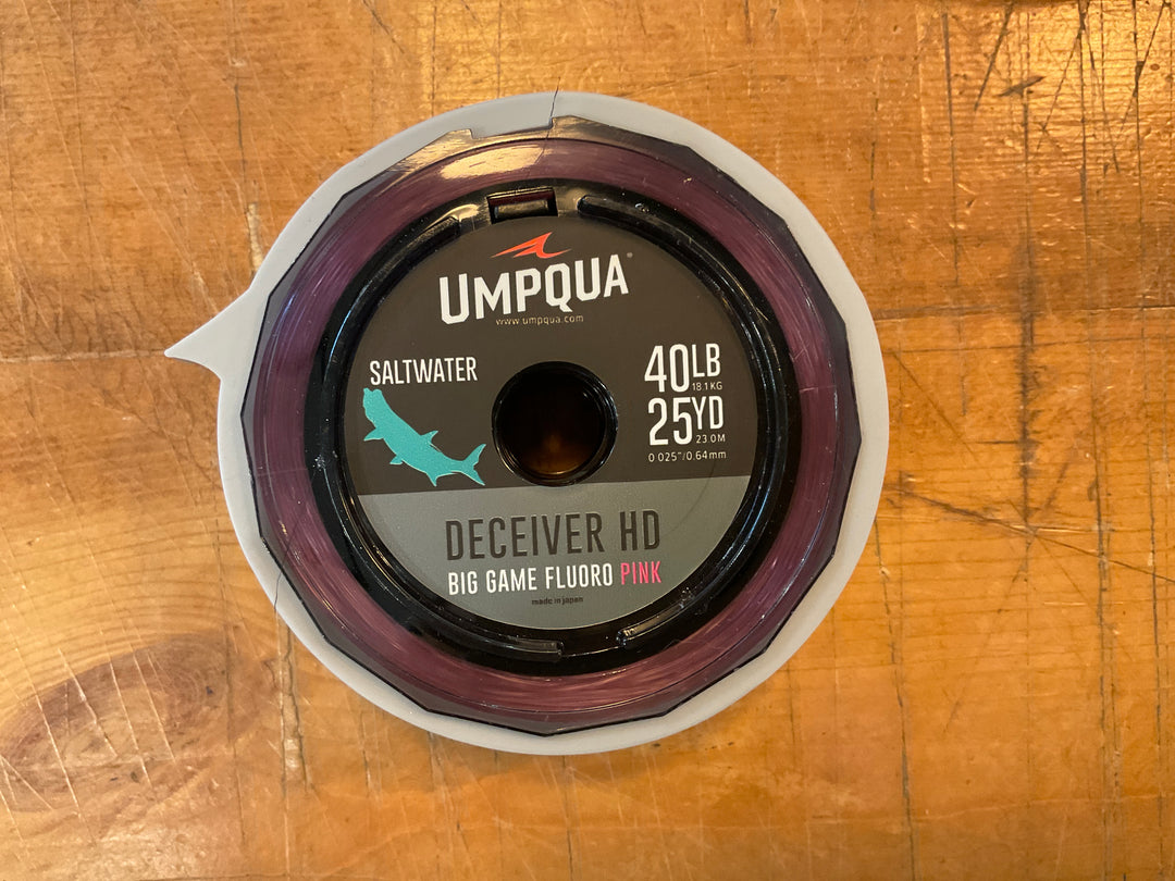 Deceiver HD Big Game Flouro Tippet (Pink)