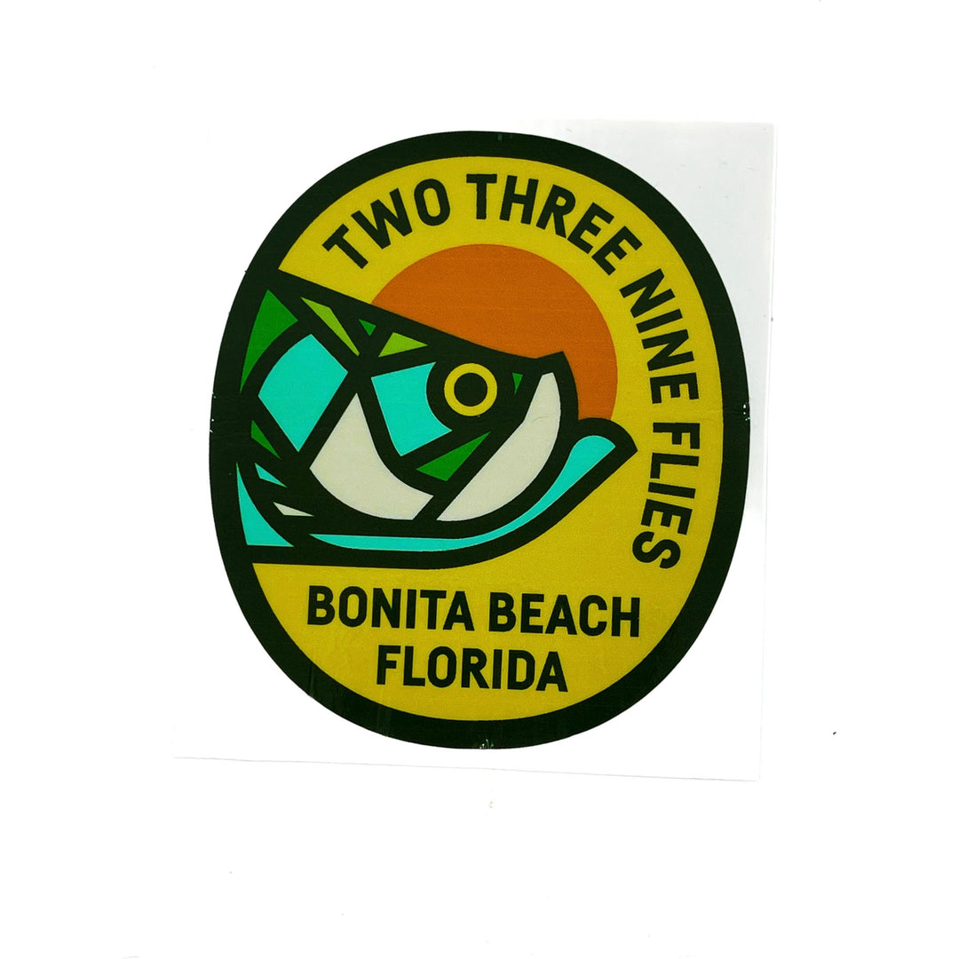 239 Sun Rise Tarpon Sticker