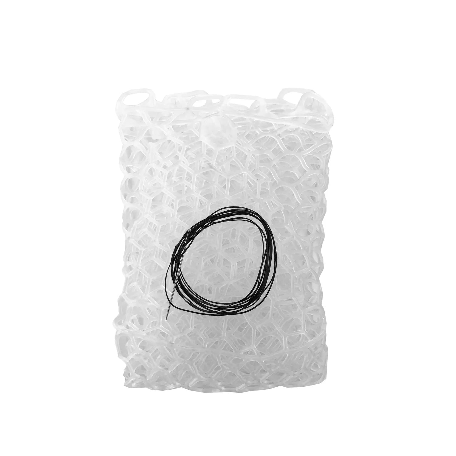 Fishpond Nomad 15 inch replacement rubber net with hexagonal mesh and elastic cord