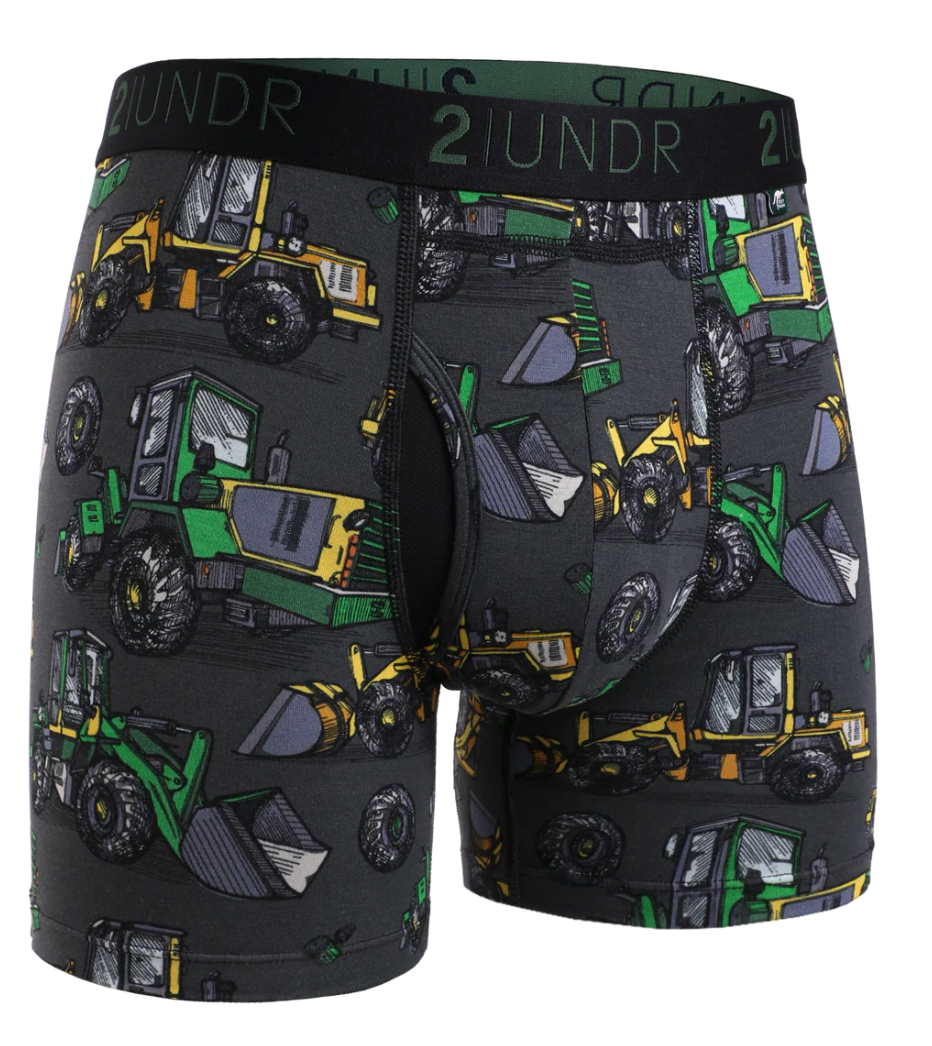 2UNDR - Swing Shift Boxer Brief 6" - Dirt Diggler