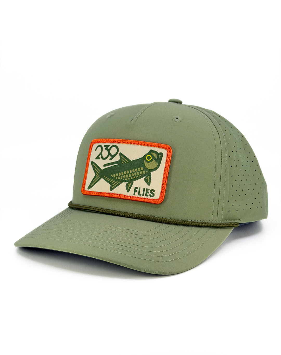 239 Hat - Performance Rope - "239 Tarrapin Club"  - Sage
