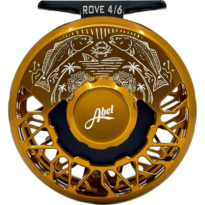 Abel Rove 4/6 Bronze w/ Bronze Drag Knob & Walnut Handle - 239 X Bre Drake Art (IN STOCK)