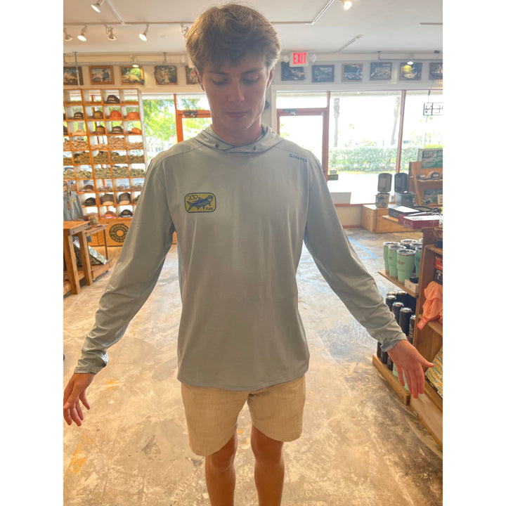 Simms SolarFlex Hoody X 239 Flies - Steel Blue