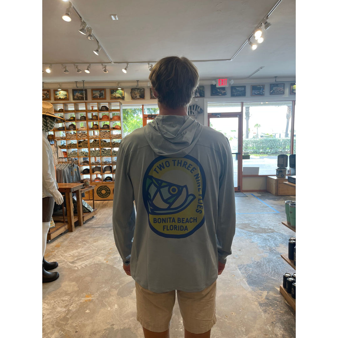 Simms SolarFlex Hoody X 239 Flies - Steel Blue