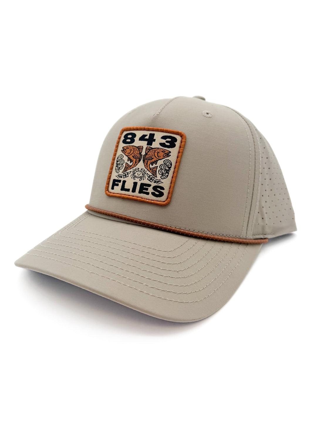 843 Hat - Golf Hat - Oyster Bar - Tan