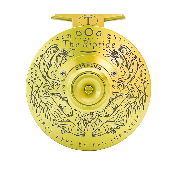 Tibor Riptide - Lemon Lime w/ 239 Bre Drake Everglades Slam Art (CUSTOM) (IN STOCK)