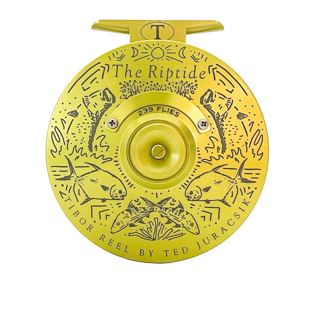 Tibor Riptide - Lemon Lime w/ 239 Bre Drake Grand Slam Art (CUSTOM) (IN STOCK)