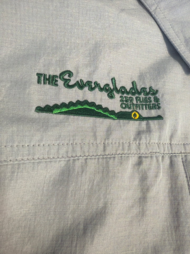 Simms Guide Shirt - Cinder w/239Flies Custom Everglades Logo