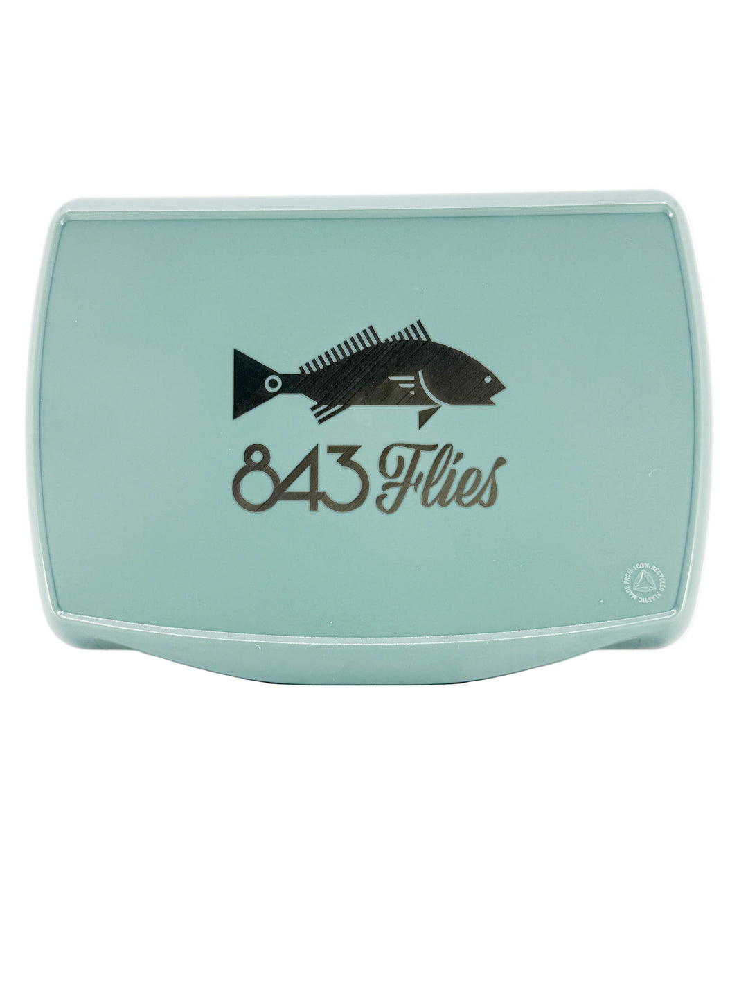 FishPond Tacky Pescador Fly Box - XL - Dynamic Foam - Smoke Grey w/ 843 Flies Redfish (CUSTOM)