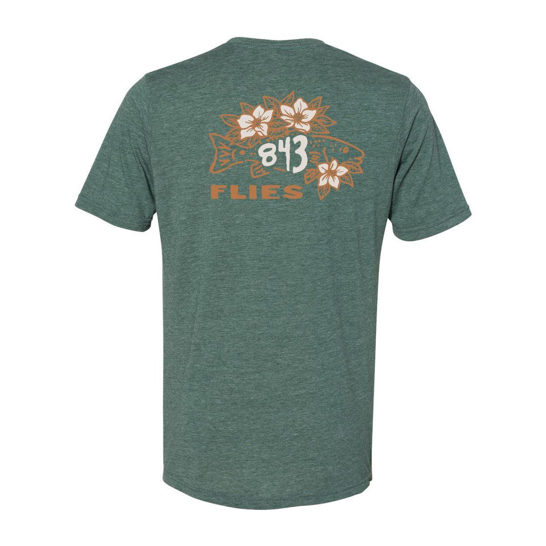 843 Flies X Bre Drake Tee Shirt - Sweet Magnolia