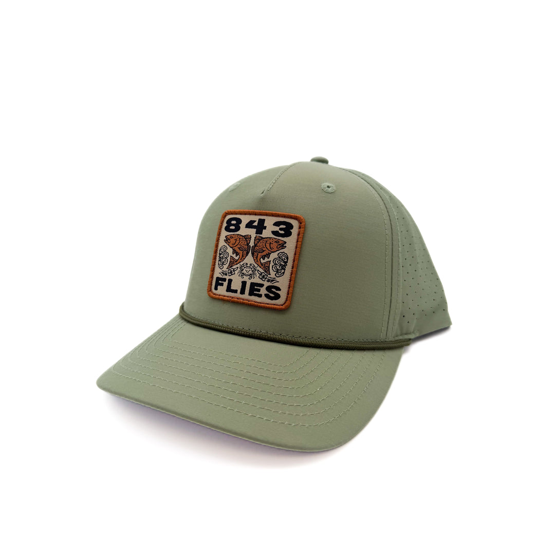 843 Hat - Golf Hat - Oyster Bar - Sage
