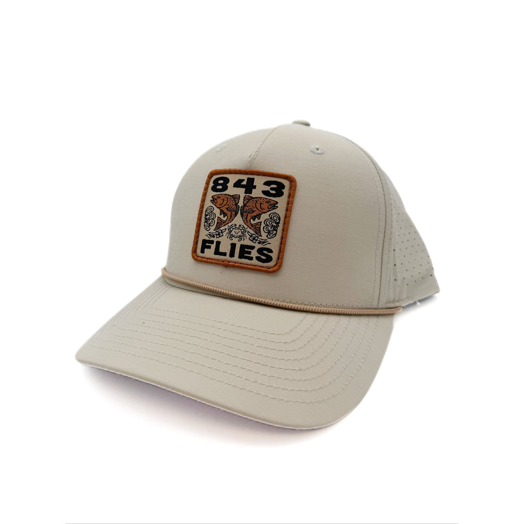 843 Hat - Golf Hat - Oyster Bar - Sand