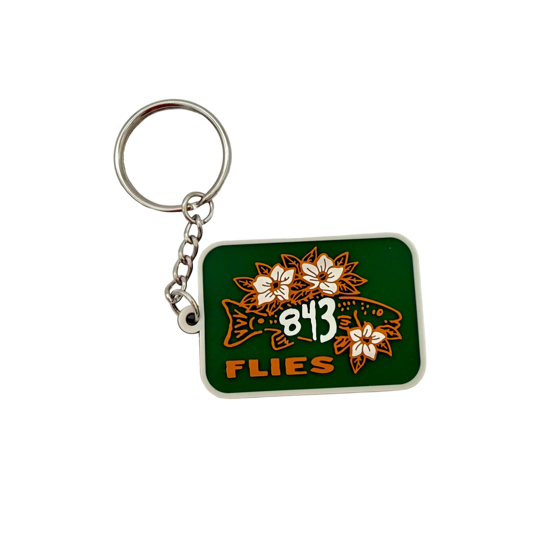 843 Keychain - Sweet Magnolia