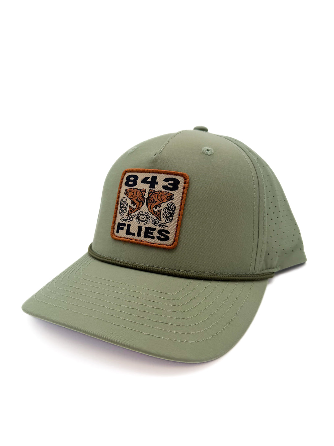 843 Hat - Golf Hat - Oyster Bar - Sage