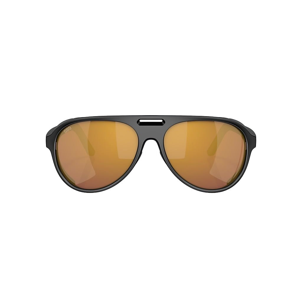 Costa - GRAND CATALINA, Matte Black, Gold Mirror Polarized Glass (IN STOCK)