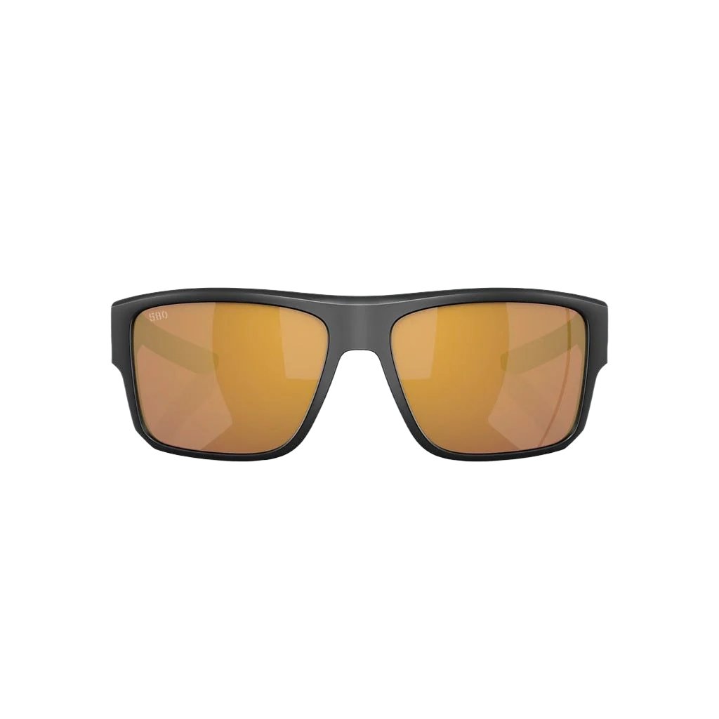 Costa - TAXMAN, Matte Black, Gold Mirror Polarized Glass (IN STOCK)