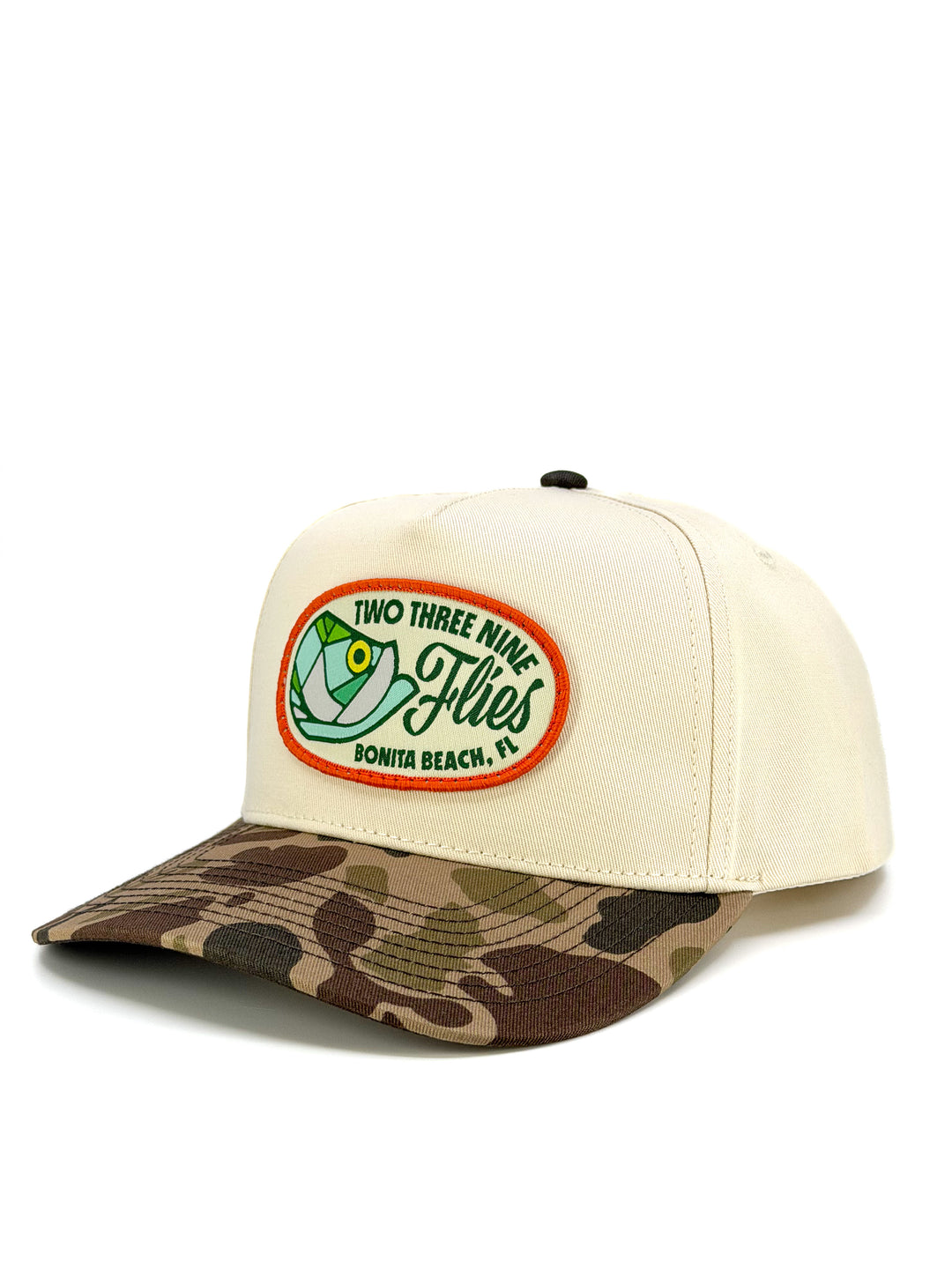 239 Classy Gramps Hat - Stained Glass Tarpon - Duck Camo