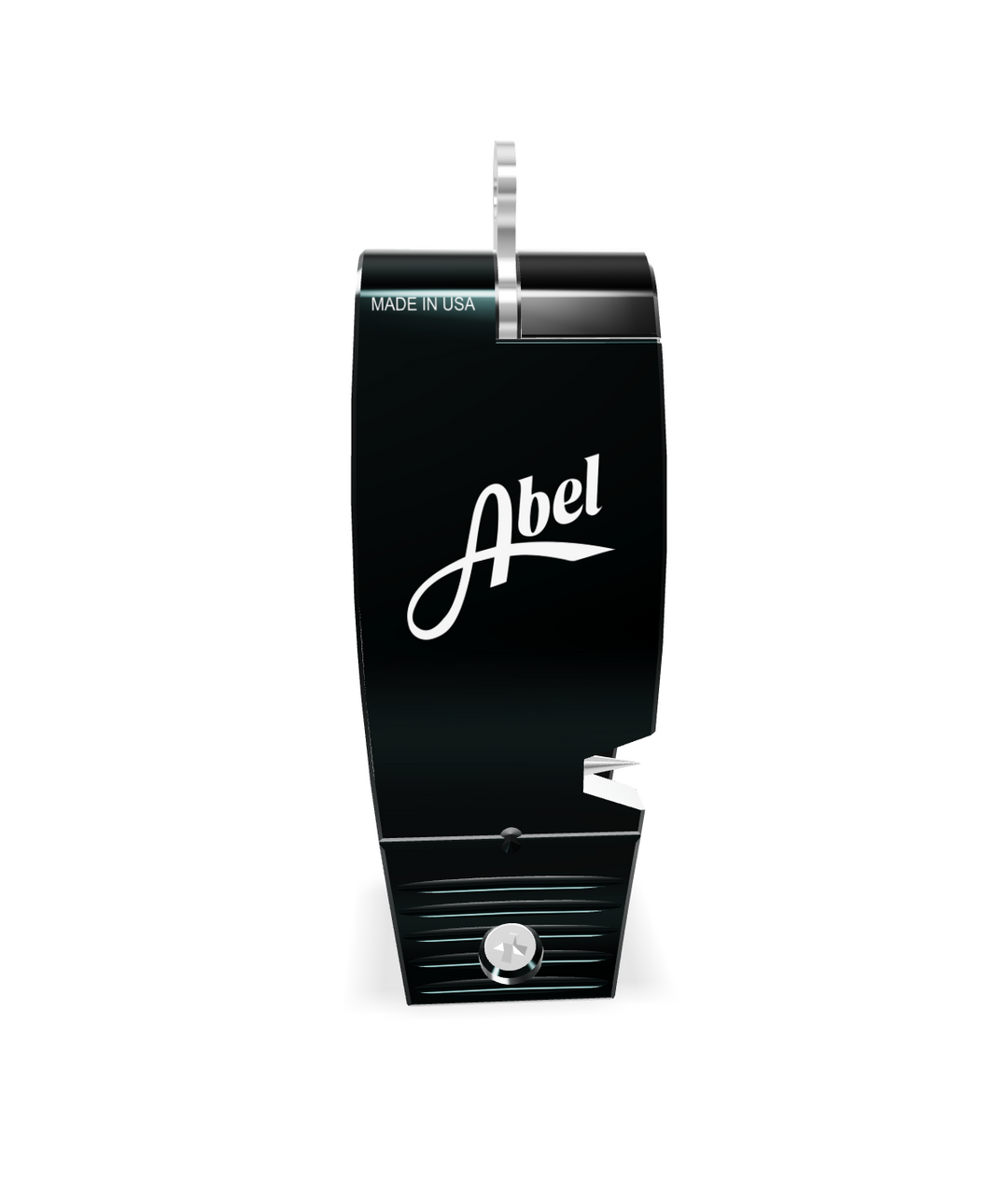 Abel Nippers black fishing tool with replaceable jaws and magnetic hook groove