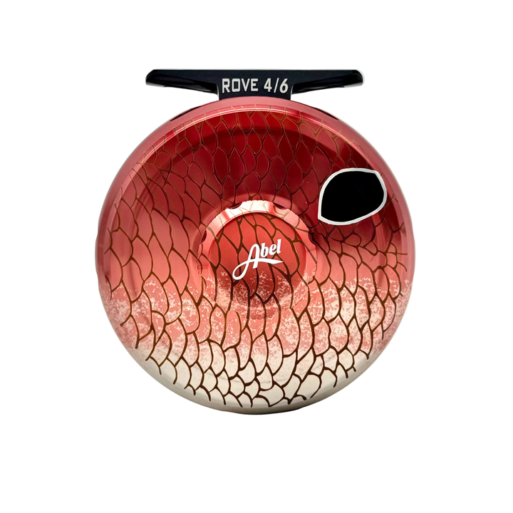 Abel Rove 4/6 Solid - Redfish w/ Rosewood Handle (IN STOCK)