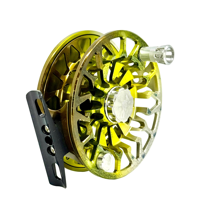 Abel SDF 6/7 Solid - Bass Finish w/Bass Drag Knob &amp; Platinum Handle (IN STOCK) (CUSTOM)