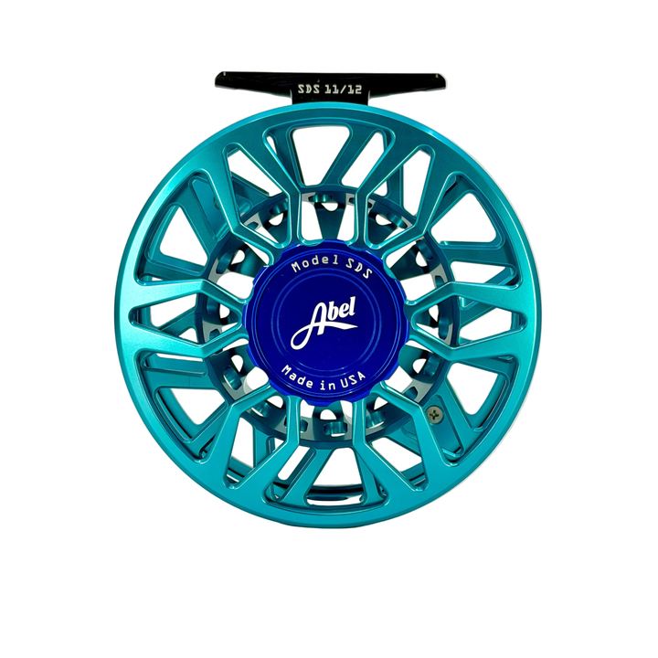 Abel SDS 11/12 Ported - Teal wBlue III Drag Knob &amp; Handle (IN STOCK)(CUSTOM)