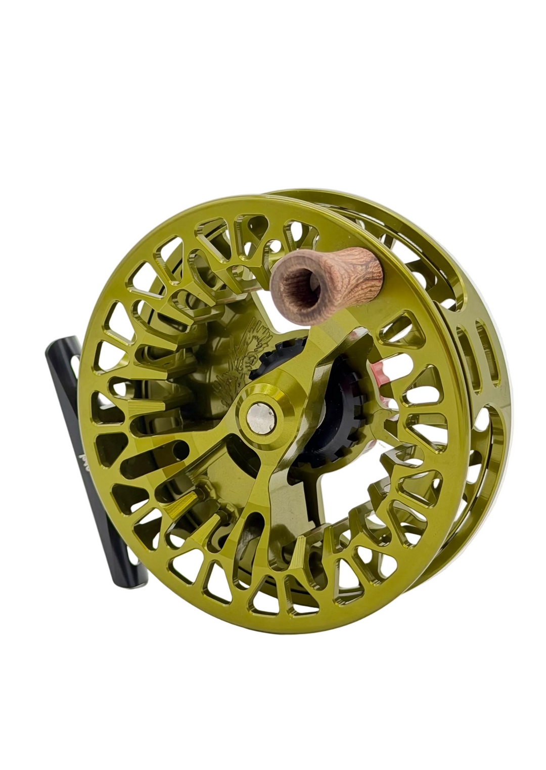 Abel Vaya 7/8 - Olive w/ Redfish Drag Knob w/ Walnut Handle (IN STOCK)