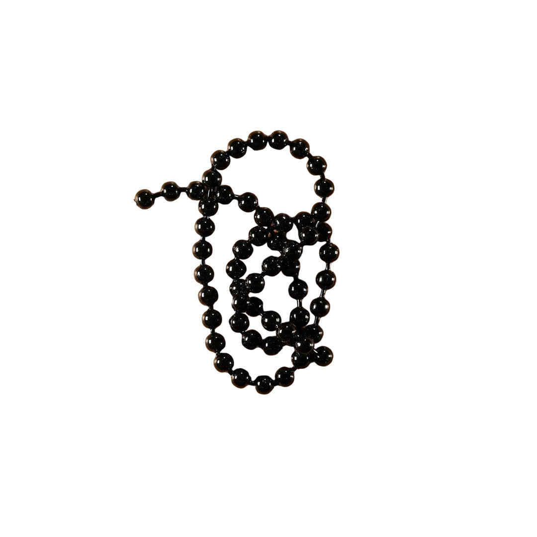 Bead Chain - Black (All Sizes)
