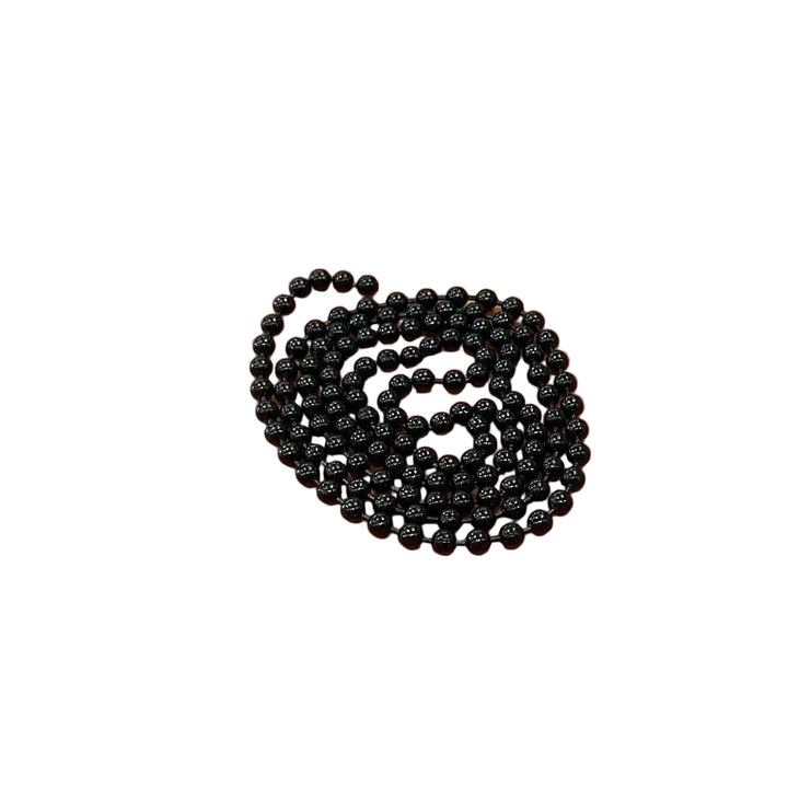Bead Chain - Black (All Sizes)