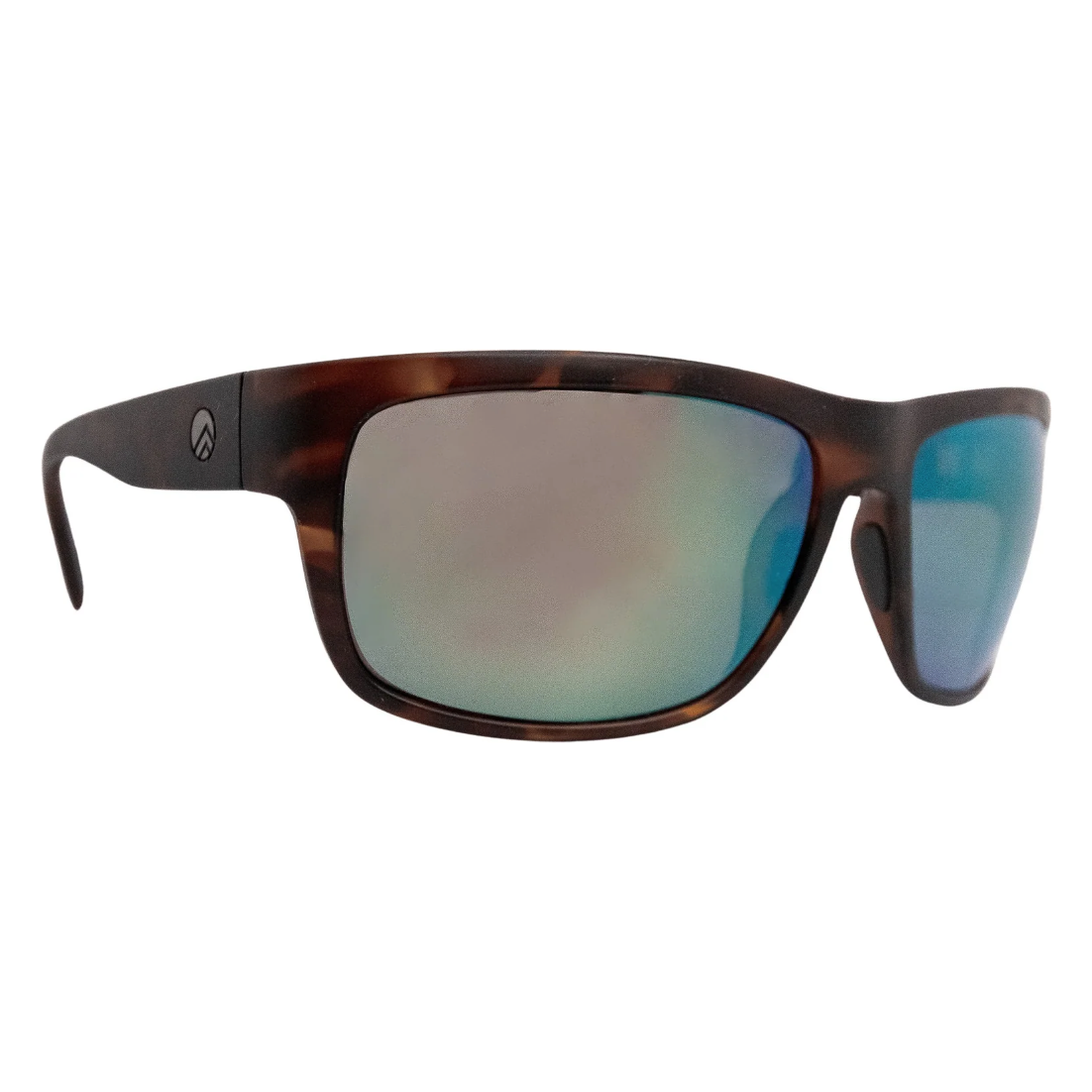 Breakline Bertha oversized brown tortoise sunglasses with ghost green polarized lenses