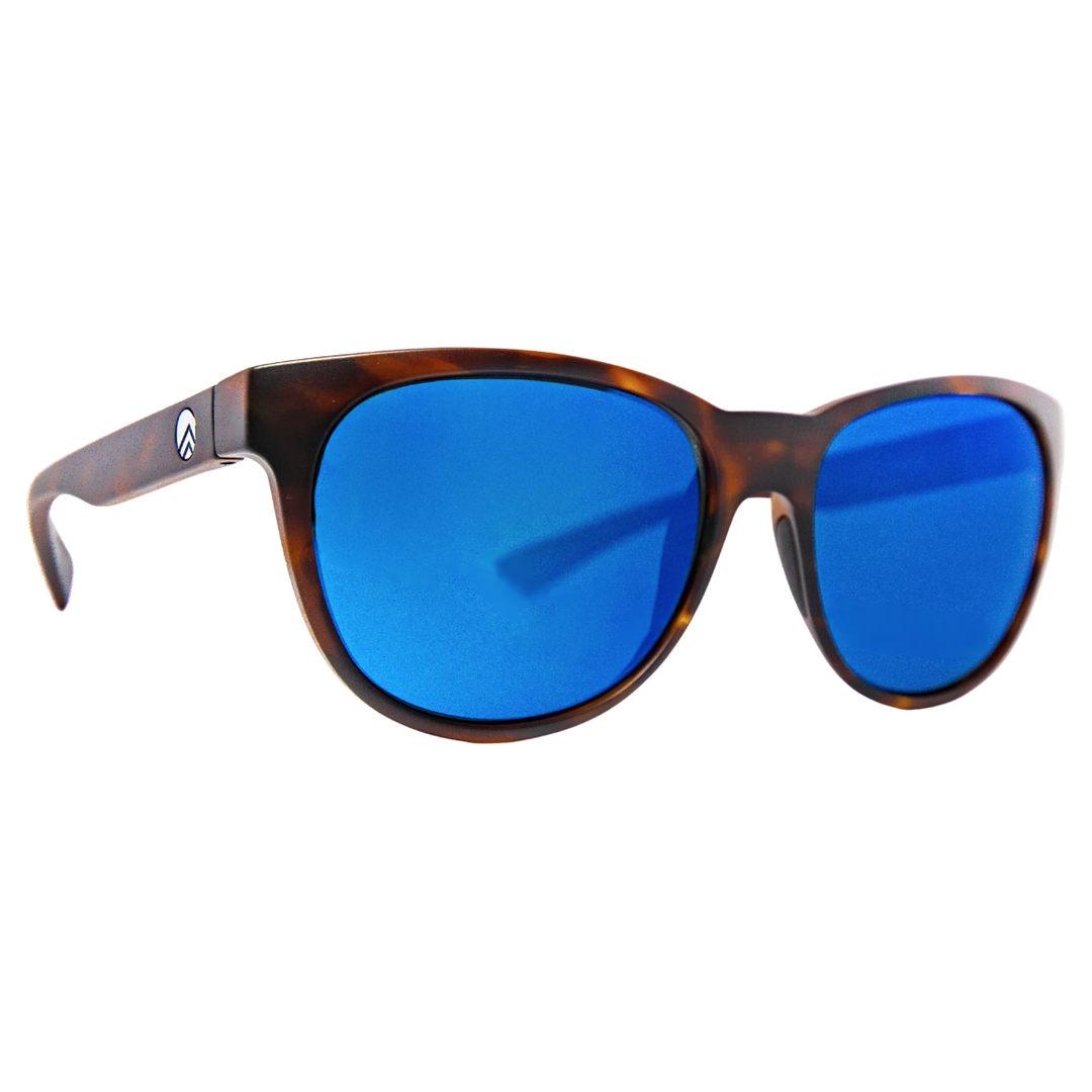 Breakline Perdido sunglasses in brown tortoise acetate with blue polarized lenses