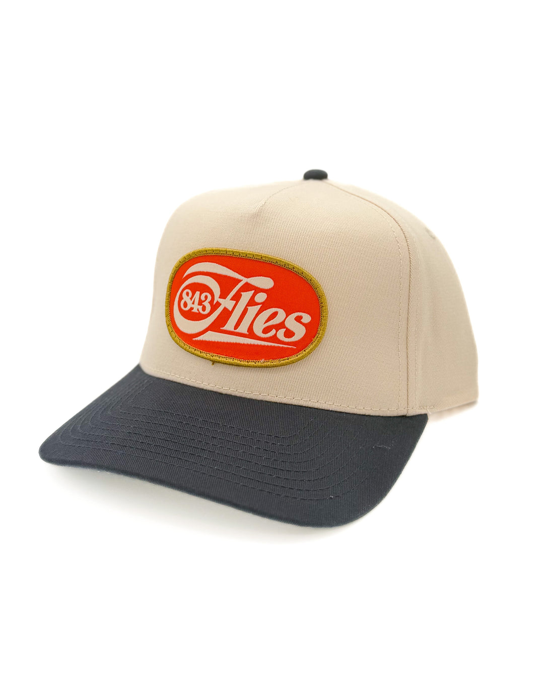 843 Classy Gramps Hat - Cream/ Navy