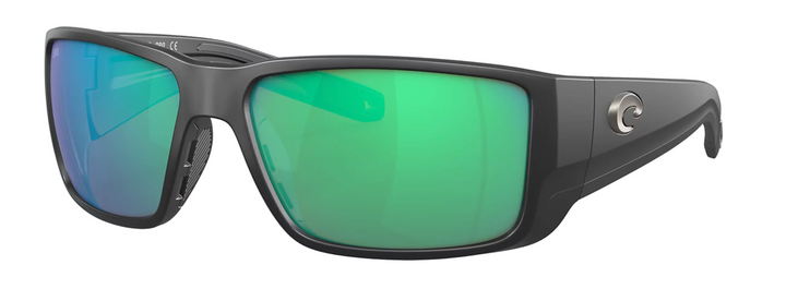 Costa - BLACKFIN PRO , Matte Black, Green Mirror Polarized Glass (NEW IN STOCK)