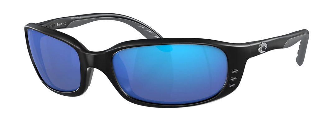 Costa - BRINE , Matte Black, Blue Mirror Polarized Glass (NEW IN STOCK)