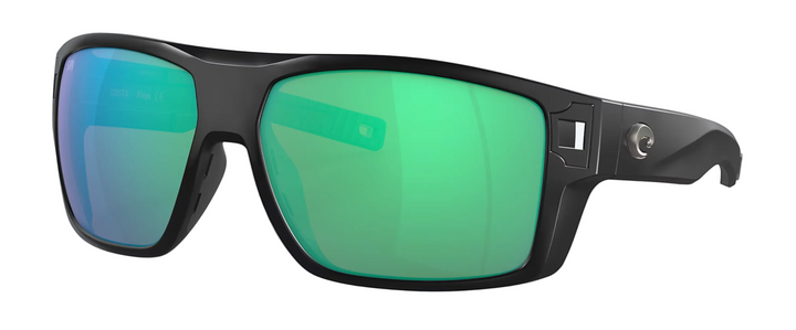 Costa - DIEGO , Matte Black, Green Mirror Polarized Glass (NEW IN STOCK)