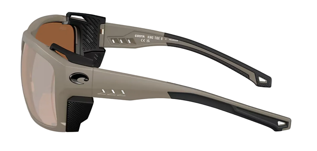 Costa - KING TIDE, Black Sand, Copper Silver Mirror Polarized Glass (NEW IN STOCK)
