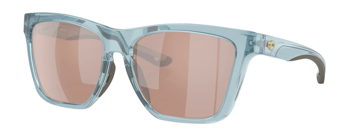 Costa - PANGA ll , Translucent Silt Blue, Copper Silver Mirror Polarized Polycarbonate (NEW IN STOCK)
