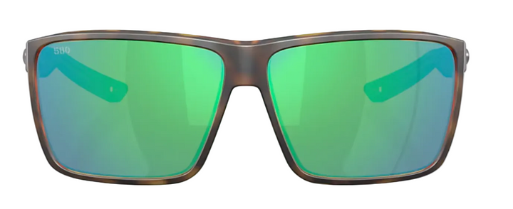 Costa - RINCON ll , Matte Tortoise, Green Mirror Polarized Glass (NEW IN STOCK)