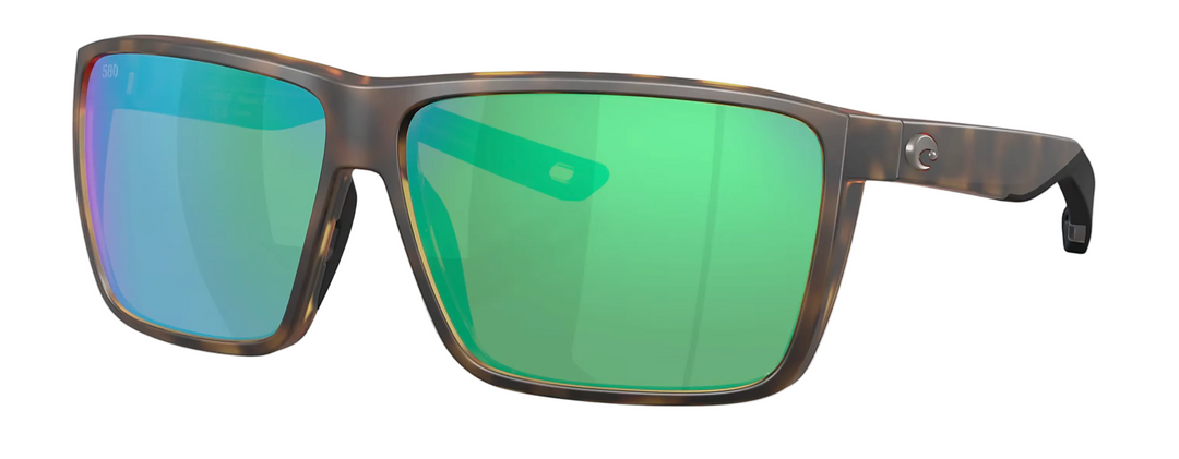 Costa - RINCON ll , Matte Tortoise, Green Mirror Polarized Glass (NEW IN STOCK)
