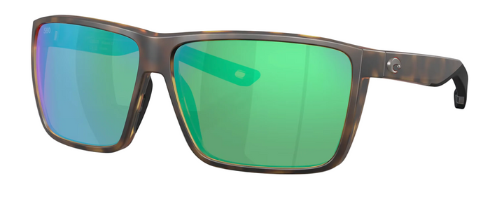Costa - RINCON ll , Matte Tortoise, Green Mirror Polarized Glass (NEW IN STOCK)