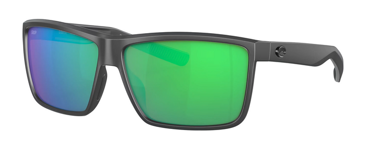 Costa - RINCONCITO , Matte Gray, Green Mirror Polarized Plastic (NEW IN STOCK)