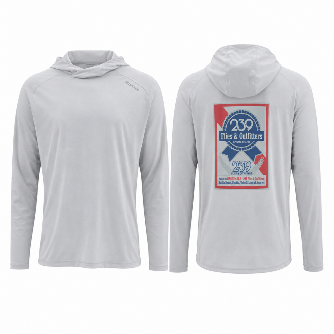 Simms Solarflex Hoody - Overcast w/239""PBR"