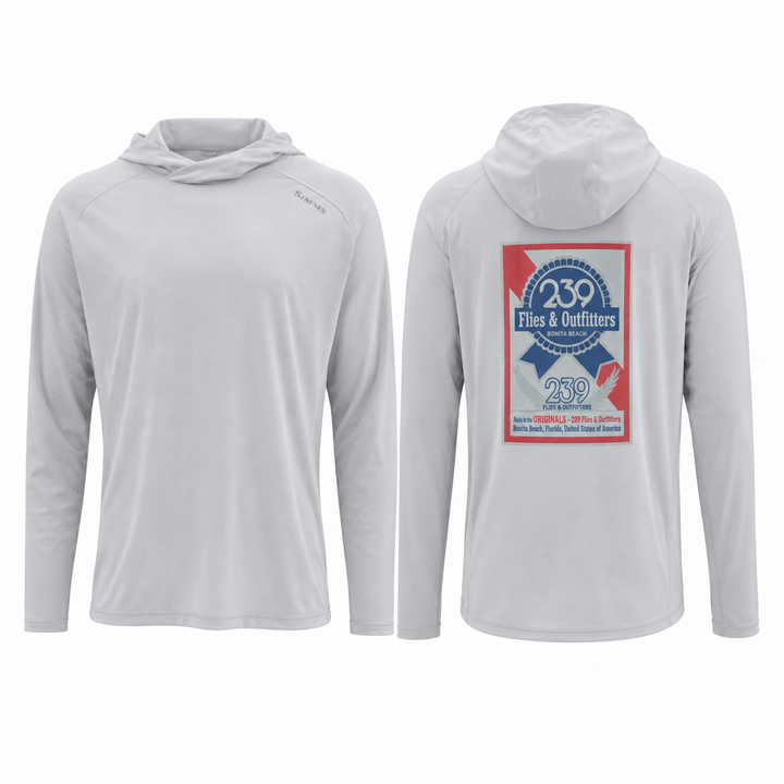 Simms Solarflex Hoody - Overcast w/239""PBR"