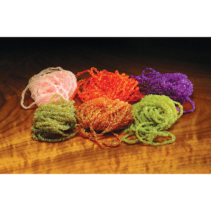 Assorted glitter synthetic diamond braid fly tying colors