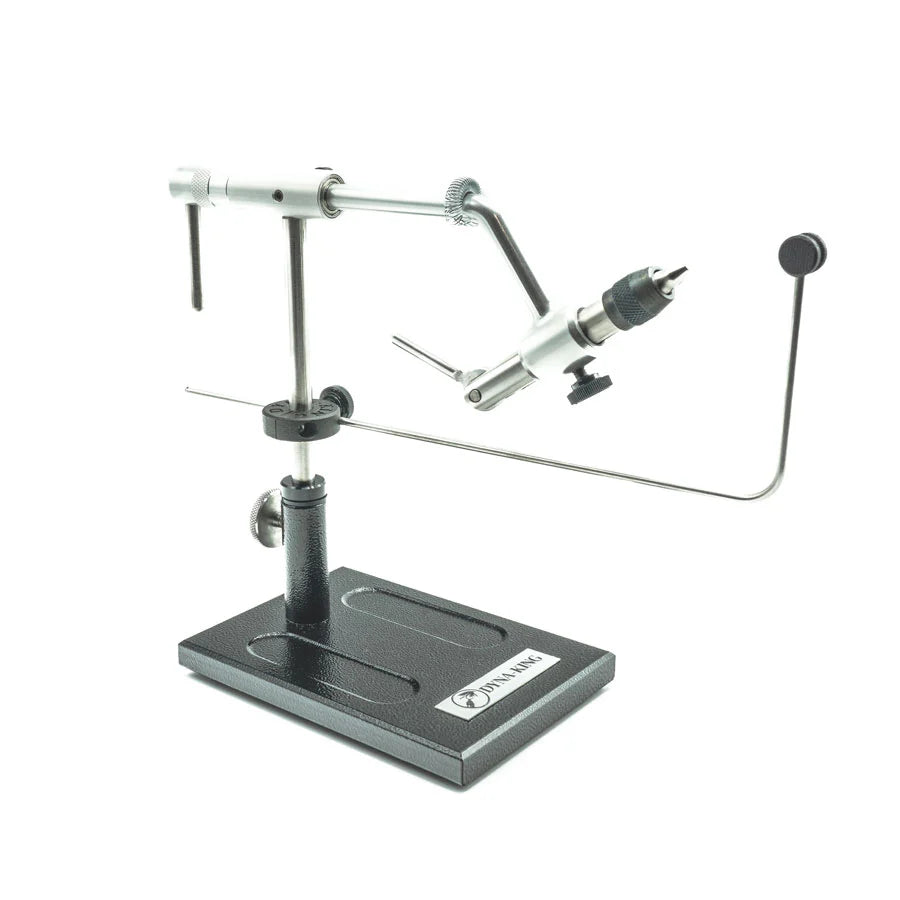 Dyna King Trekker Vise with bobbin holder and magnetic hook rest