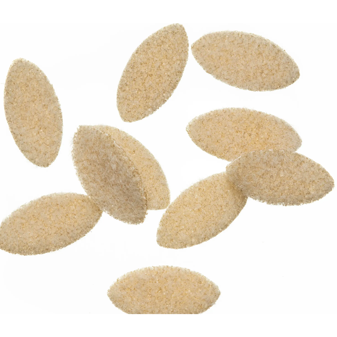 EP Fleeing Crab Body fly tying material in beige with golden flecks for mottled effect