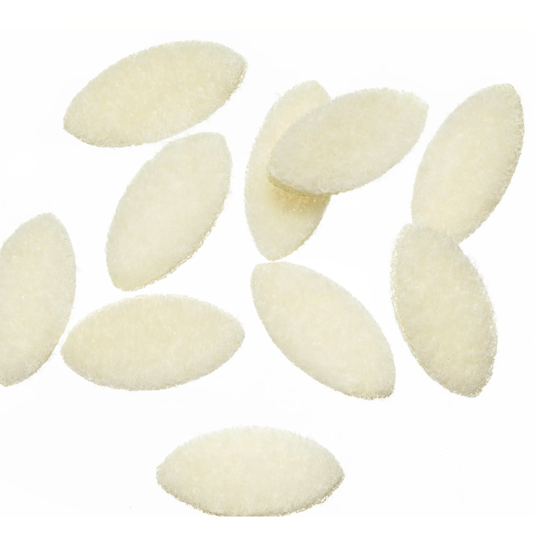 EP Fleeing Crab Body fly tying material in off-white with soft synthetic texture