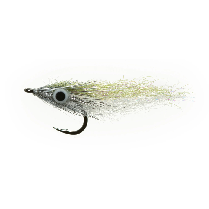 Chartreuse Enrico Puglisi Micro Minnow fly for redfish
